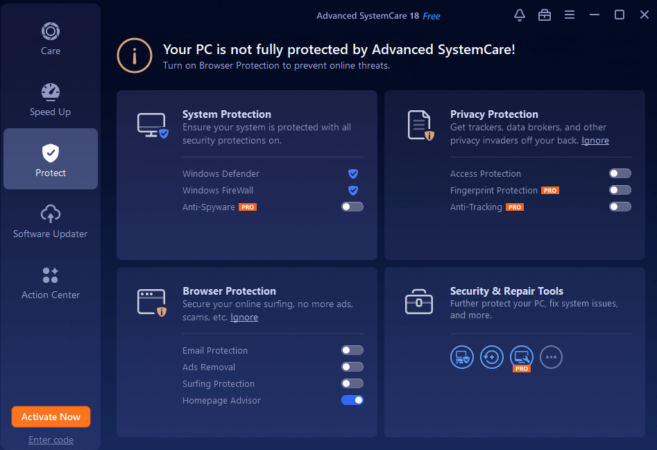 Advanced Systemcare Pro Full Crack