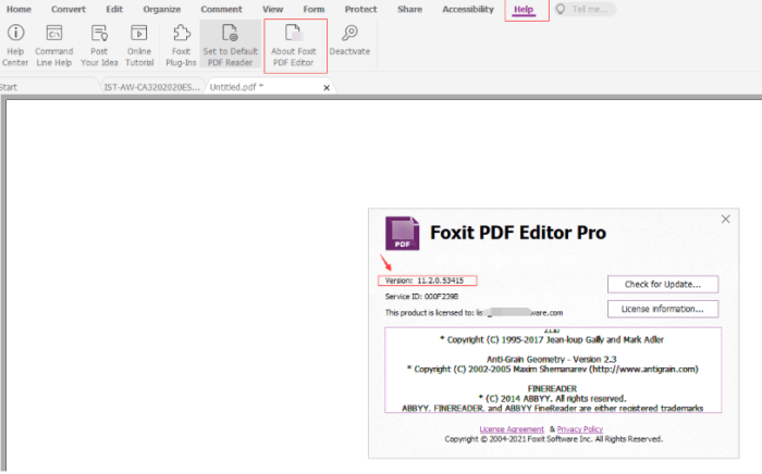 Foxit PDF Editor Pro