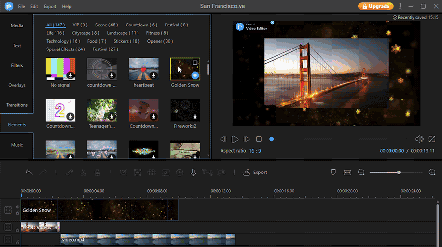 EaseUS Video Editor 