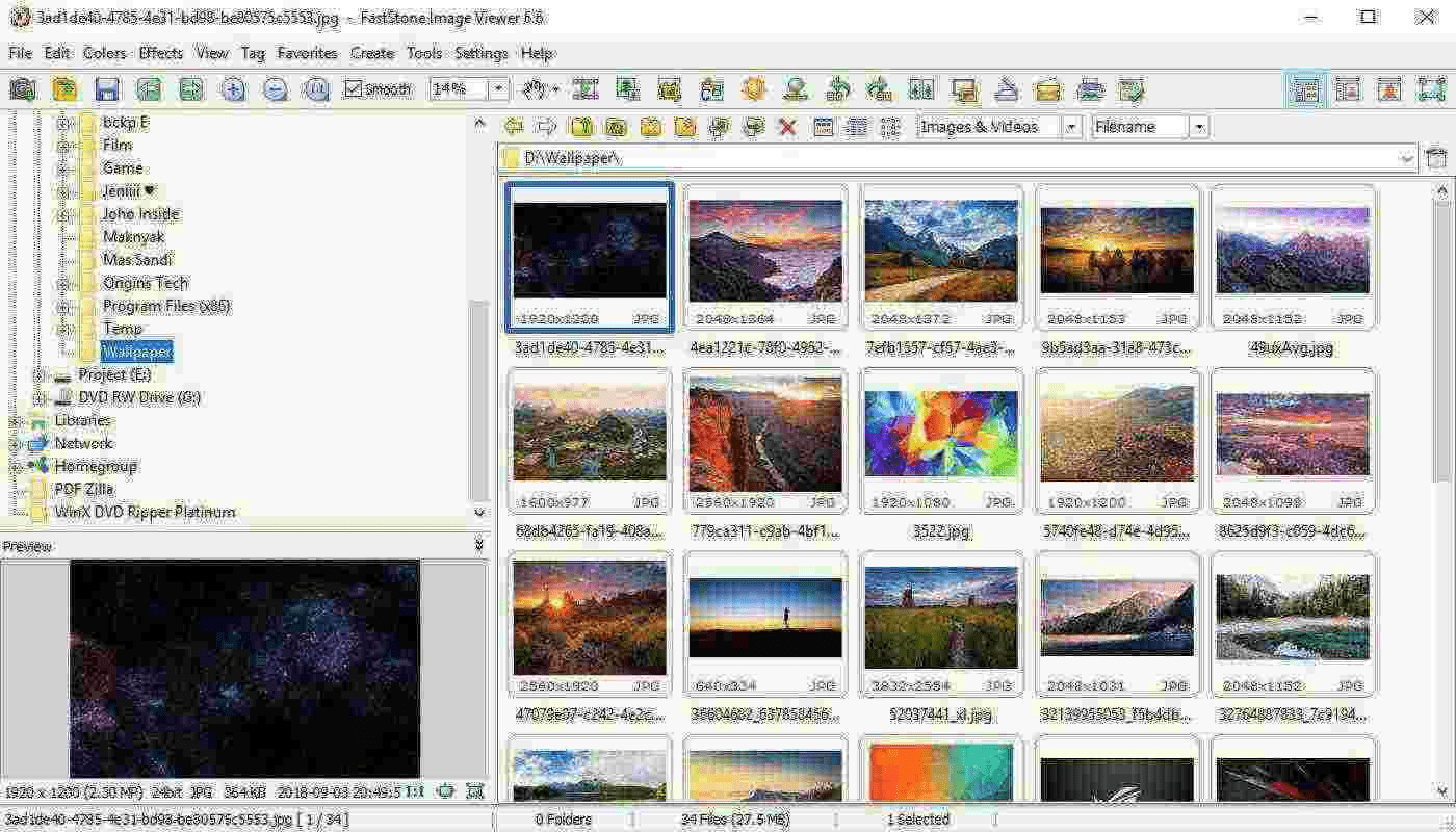 FastStone Image Viewer 